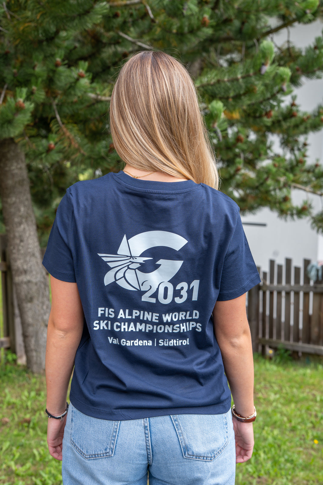 T-shirt Pass Blue Navy Mod 1 Woman