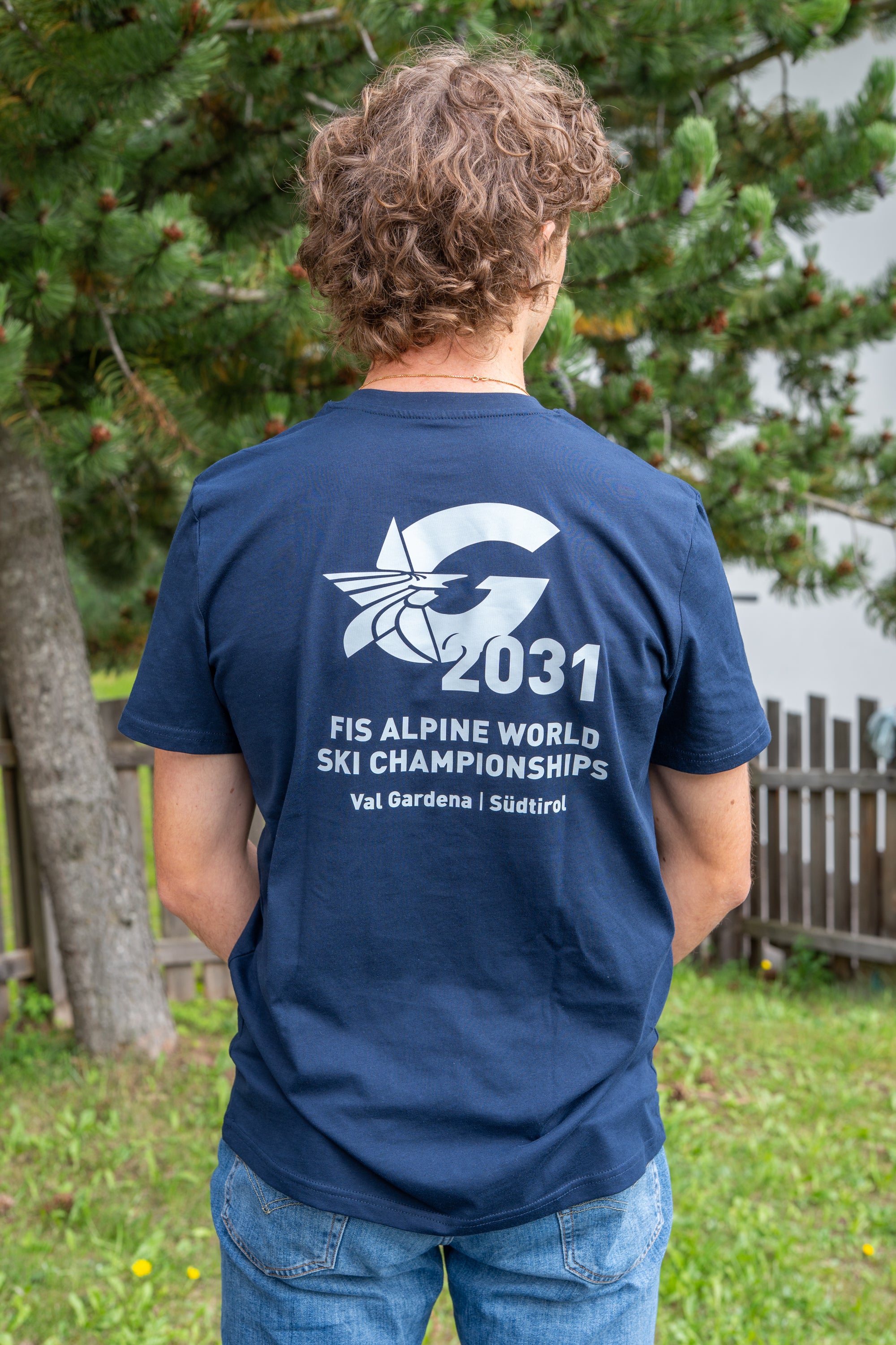 T-shirt Pass Blue Navy Mod 1 Man