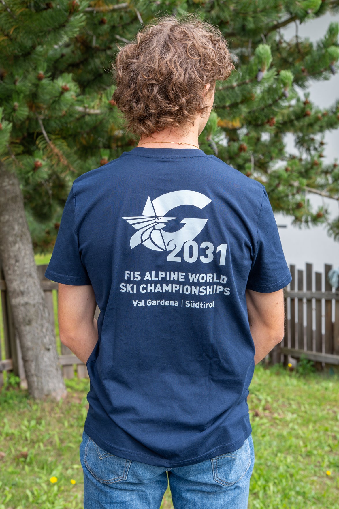 T-shirt Pass Blue Navy Mod 1 Man