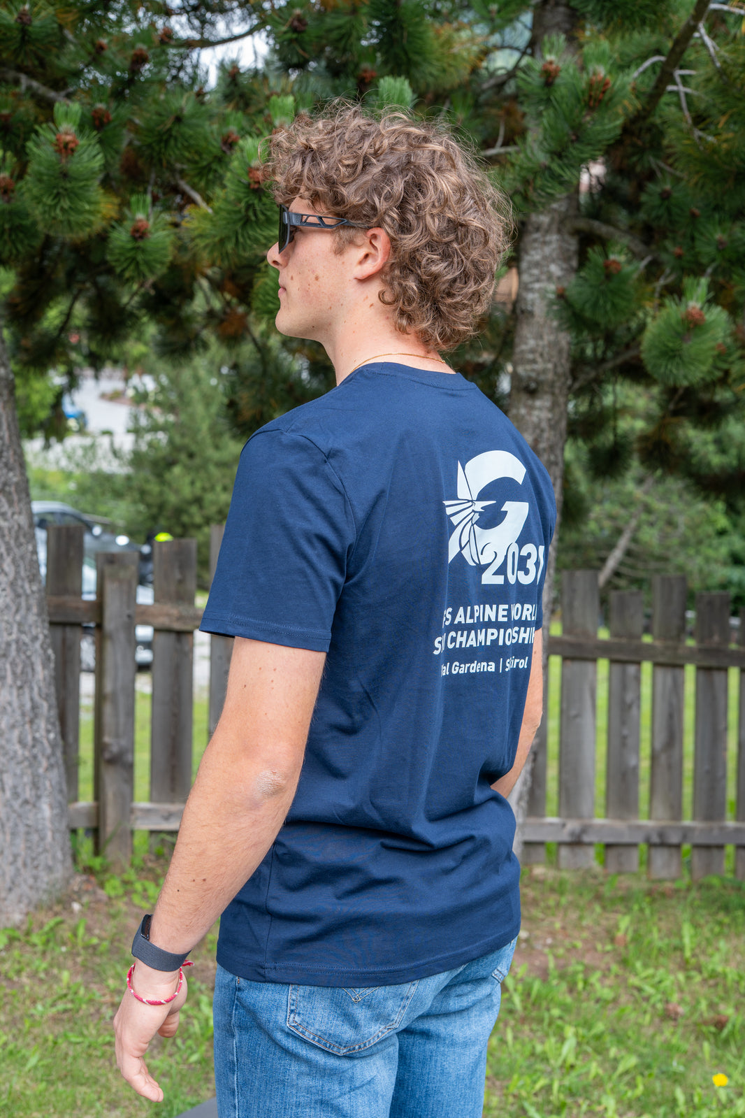 T-shirt Pass Blue Navy Mod 1 Man