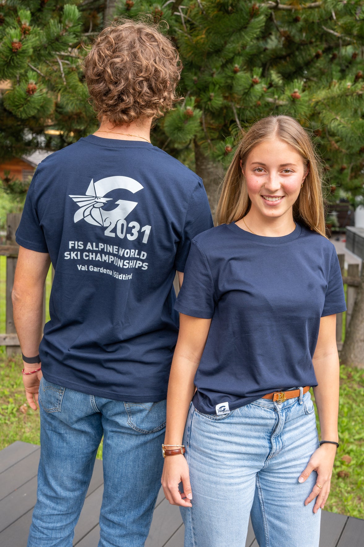T-shirt Pass Blue Navy Mod 1 Man