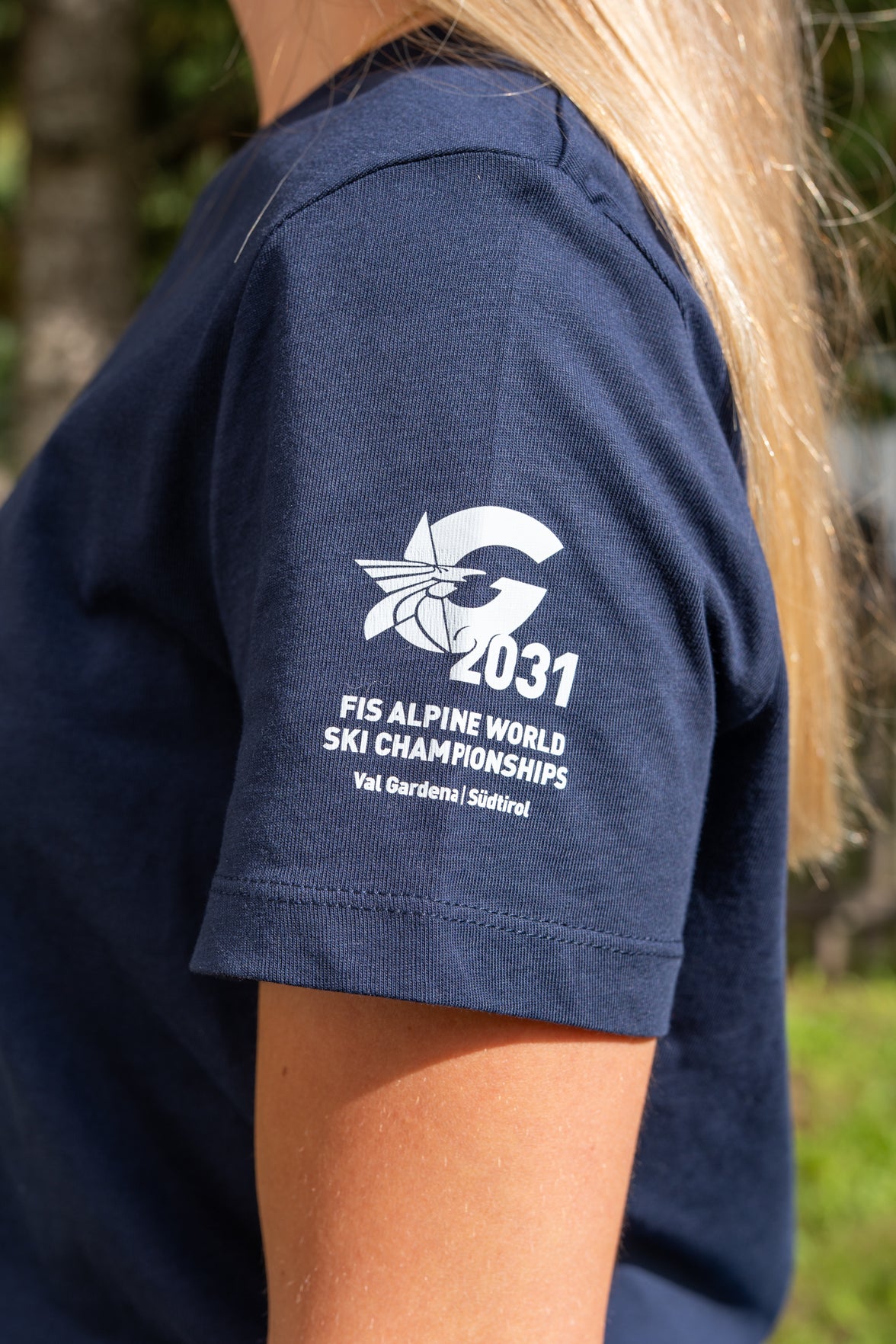T-shirt Pass Blue Navy Mod 2 Woman
