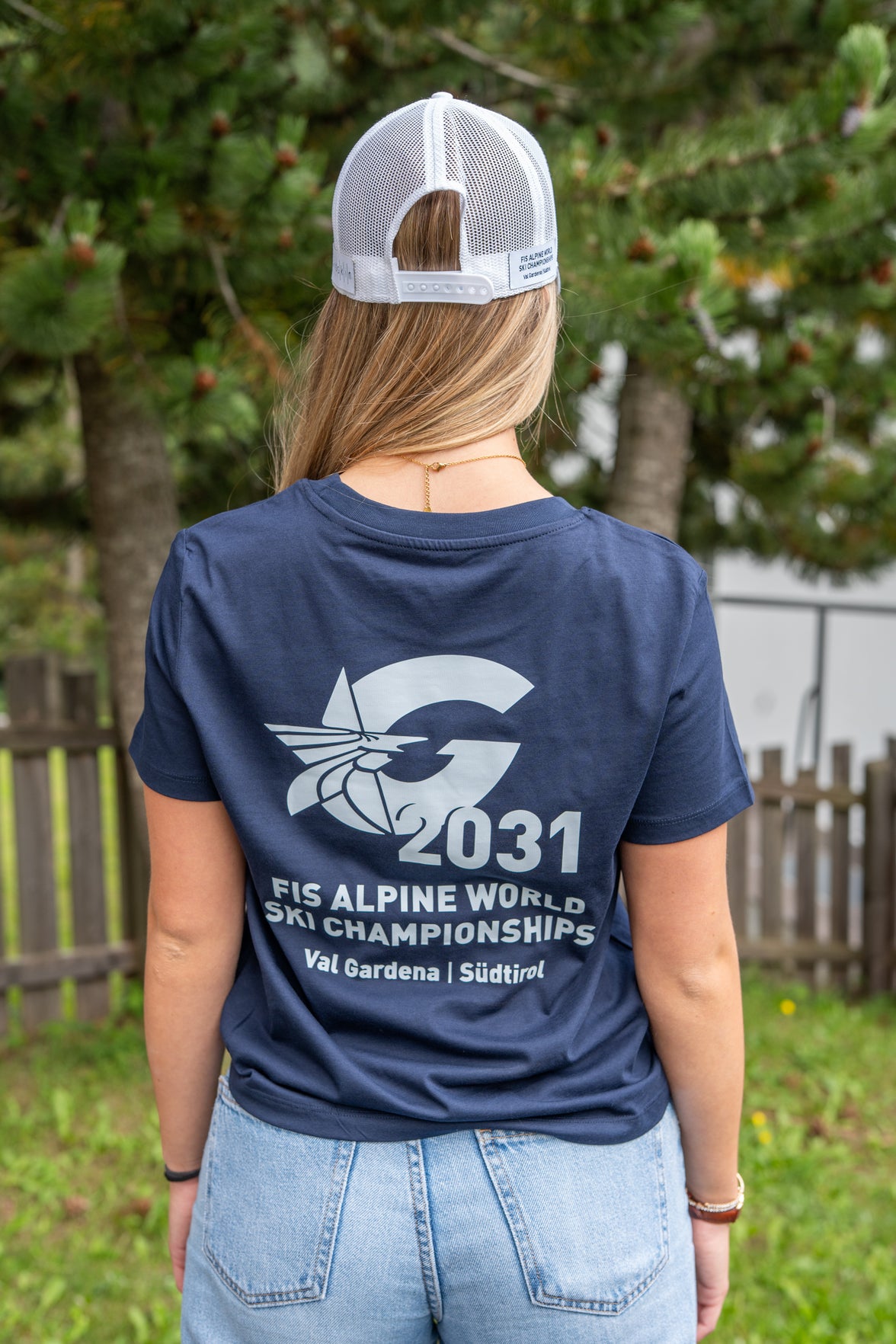 T-shirt Pass Blue Navy Mod 1 Woman