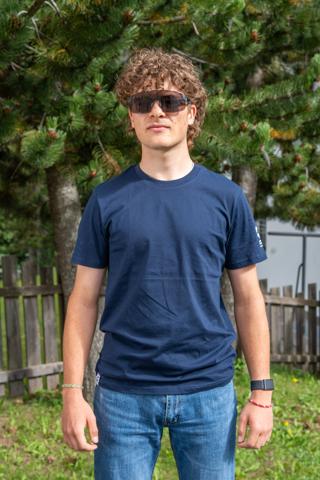 T-shirt Pass Blue Navy Mod 2 Man