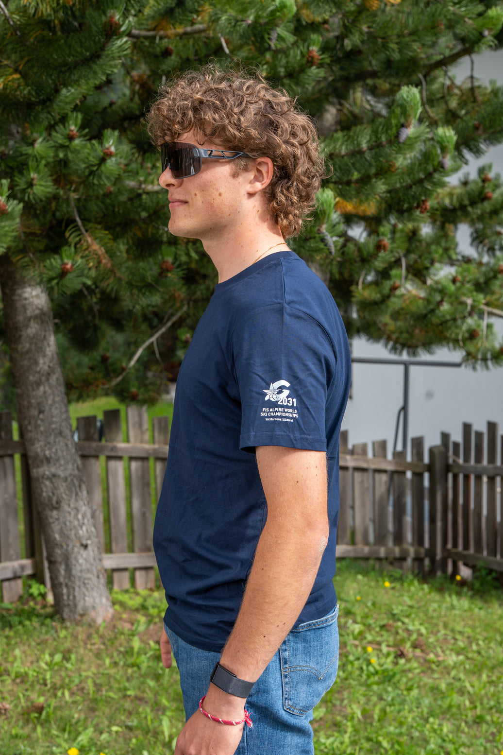 T-shirt Pass Blue Navy Mod 2 Man