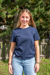 T-shirt Pass Blue Navy Mod 2 Woman