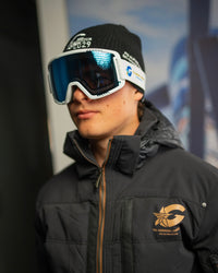 HEAD SKI GOOGLES BIANCO & BLU